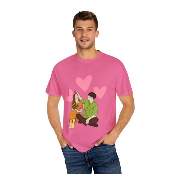 Love Vibes Graphic Unisex T-Shirt - Perfect for Couples and Valentine's Day - Image 28