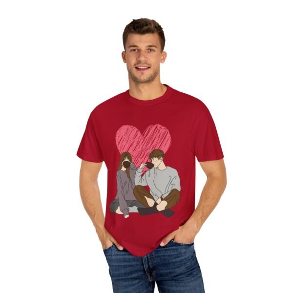 Romantic Couple Graphic T-Shirt - Perfect for Valentine's Day and Everyday Love - Image 20