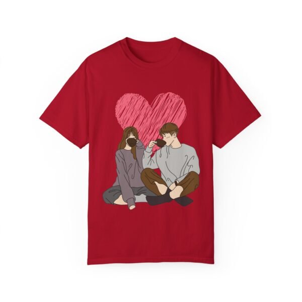 Romantic Couple Graphic T-Shirt - Perfect for Valentine's Day and Everyday Love - Image 17