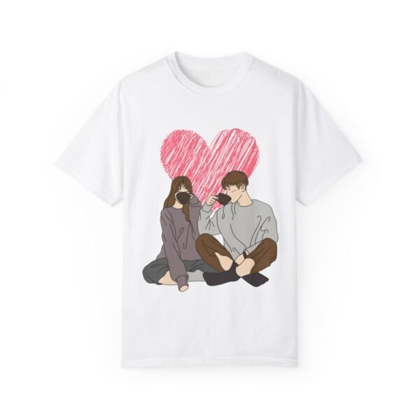 Romantic Couple Graphic T-Shirt - Perfect for Valentine's Day and Everyday Love - Image 5