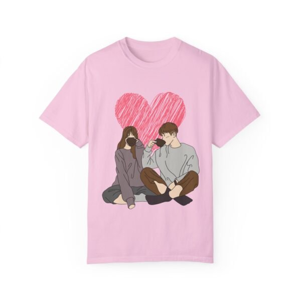 Romantic Couple Graphic T-Shirt - Perfect for Valentine's Day and Everyday Love - Image 13