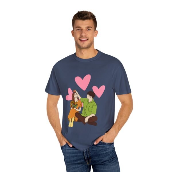 Love Vibes Graphic Unisex T-Shirt - Perfect for Couples and Valentine's Day - Image 16