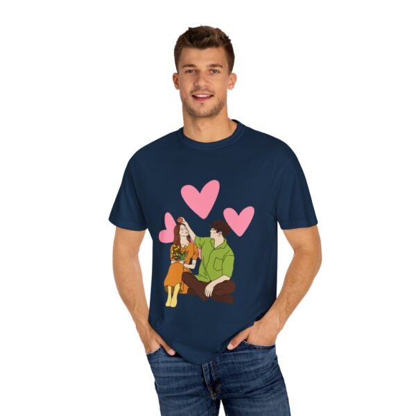 Love Vibes Graphic Unisex T-Shirt - Perfect for Couples and Valentine's Day - Image 20