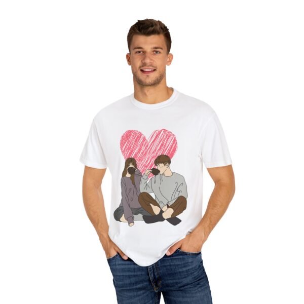 Romantic Couple Graphic T-Shirt - Perfect for Valentine's Day and Everyday Love - Image 8